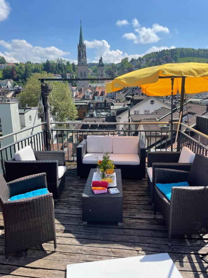 Central Room With Amazing View St. Gallen Bagian luar foto